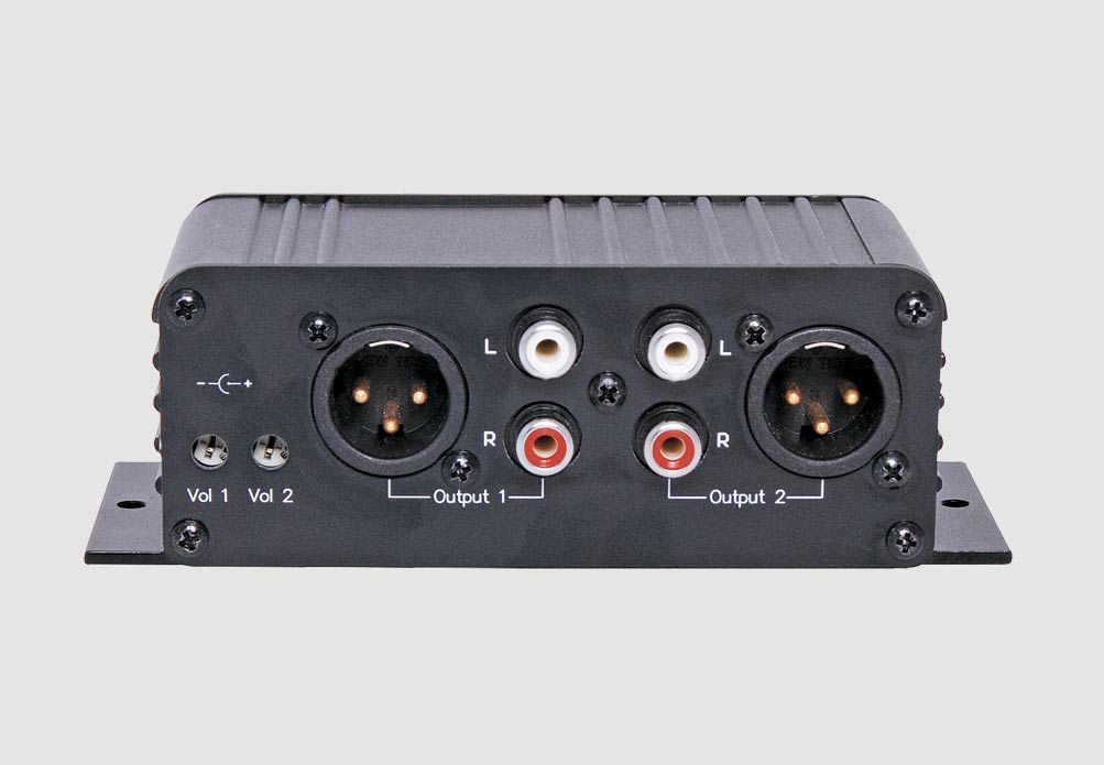 1 In To 2 Out Audio Splitter Redback Audio